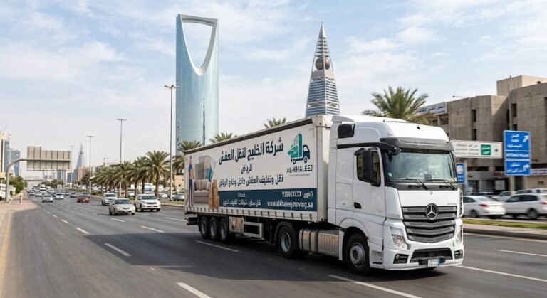 تريلا نقل عفش بالرياض